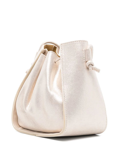 Forte Forte Shoulder Leather Bag Grey