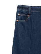 Forte Forte High-Waisted Denim Jeans Blue