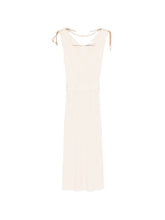 Elisabetta Franchi Knitted Midi Dress White