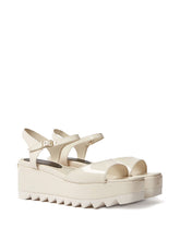 Stella McCartney Elyse Platform Sandals White