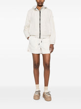 Peuterey Hooded Nylon Blouson Jacket White