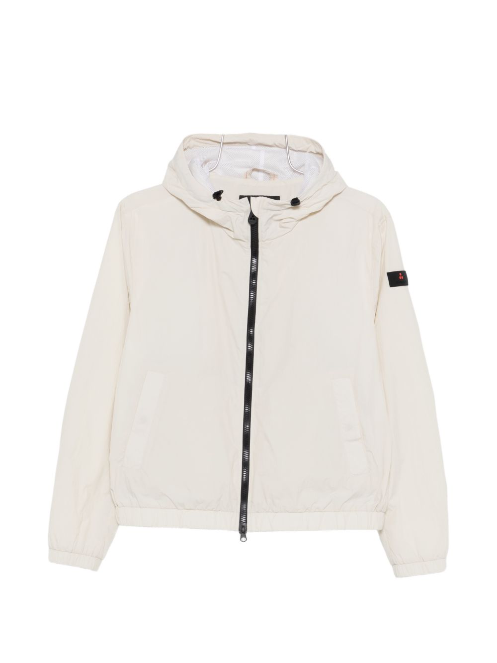 Peuterey Hooded Nylon Blouson Jacket White