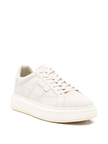 Woolrich Arrow Leather Cream Sneakers cream
