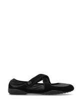 Tory Burch Criss-Cross Ballet Flats Black black