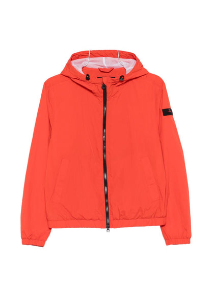 Peuterey Hooded Blouson Zip Jacket Red