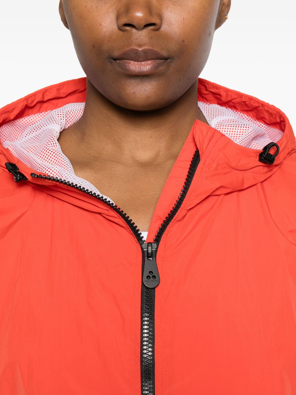 Peuterey Hooded Blouson Zip Jacket Red