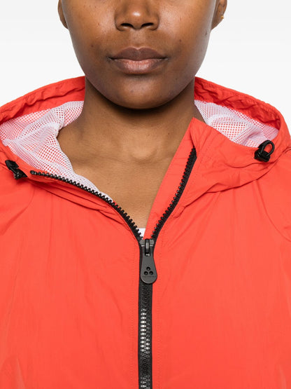 Peuterey Hooded Blouson Zip Jacket Red