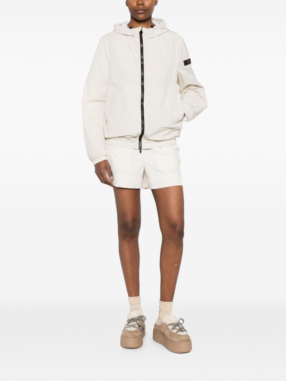Peuterey Nigle Hooded Jacket White