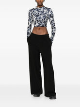 Adidas By Stella McCartney Open-back t-shirt BLACK