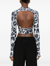 Adidas By Stella McCartney Open-back t-shirt BLACK