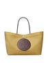 Tory Burch Ella Twist Nylon Tote Beige