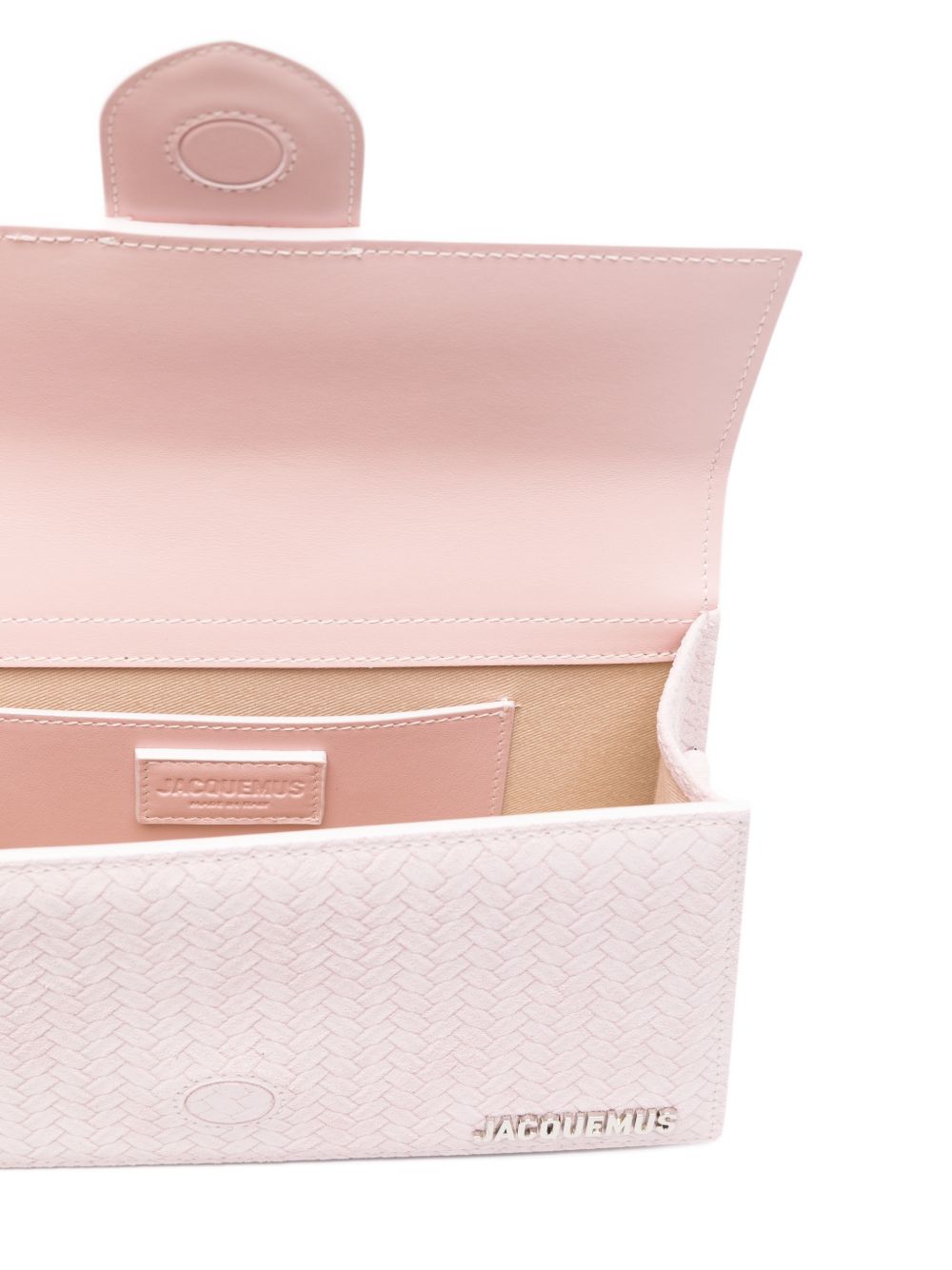 JACQUEMUS Le Grand Bambino Leather Bag Pink