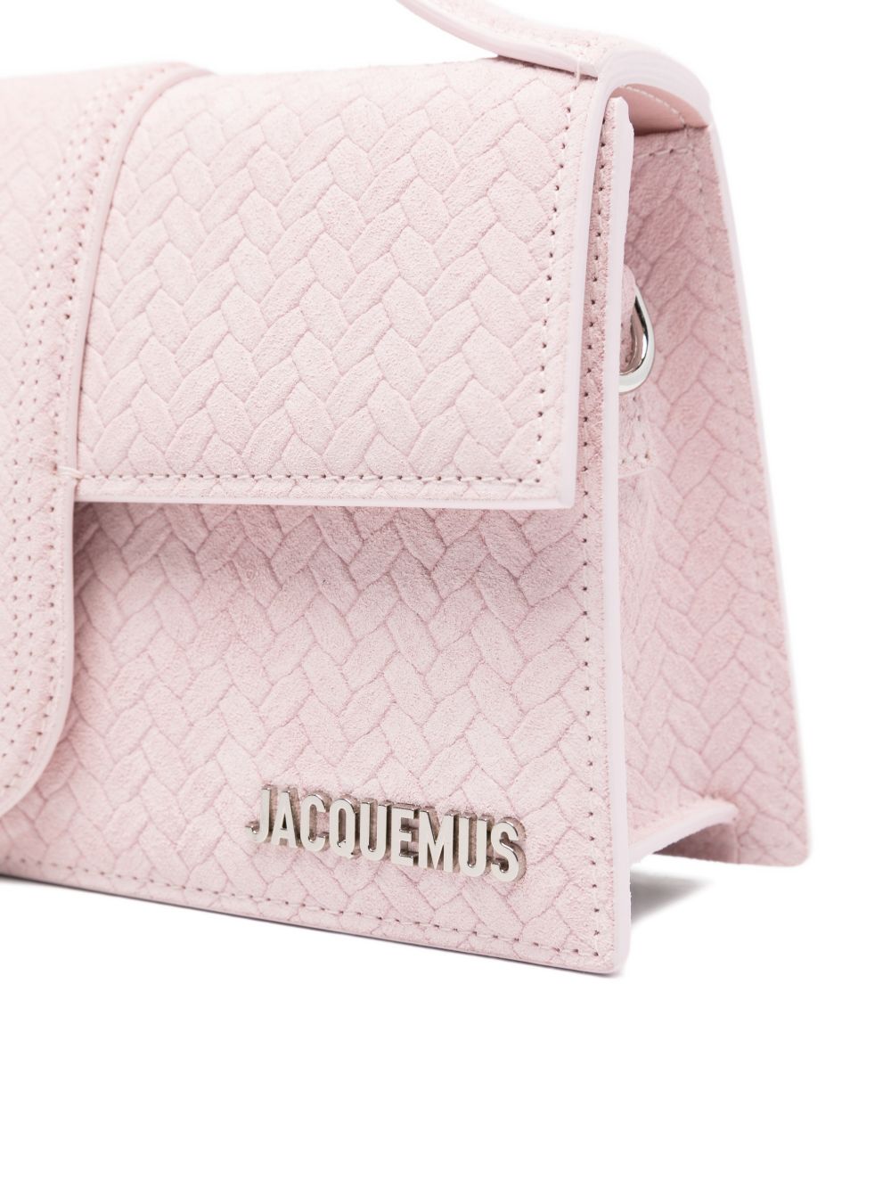 JACQUEMUS Le Grand Bambino Leather Bag Pink