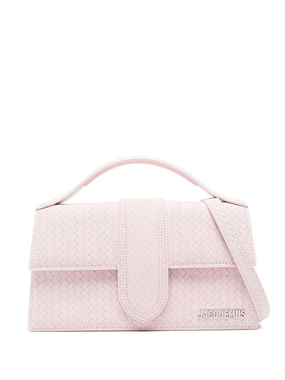JACQUEMUS Le Grand Bambino Leather Bag Pink
