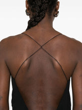 JACQUEMUS Abiha Long Viscose Dress Black