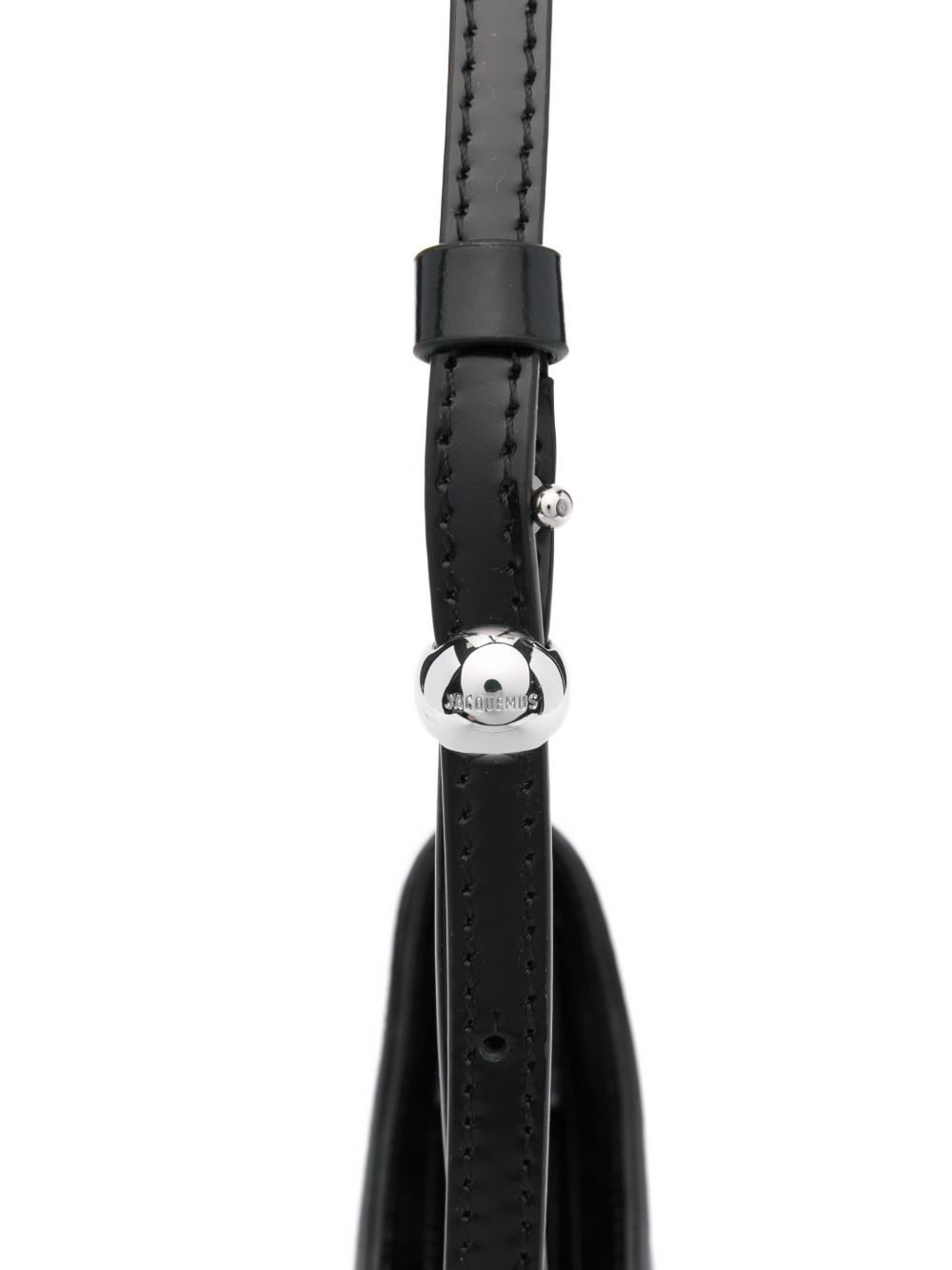 JACQUEMUS Le Petit Bisou Shoulder Bag Black