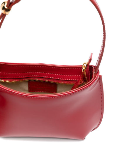JACQUEMUS Le Petit Bisou Shoulder Bag Red