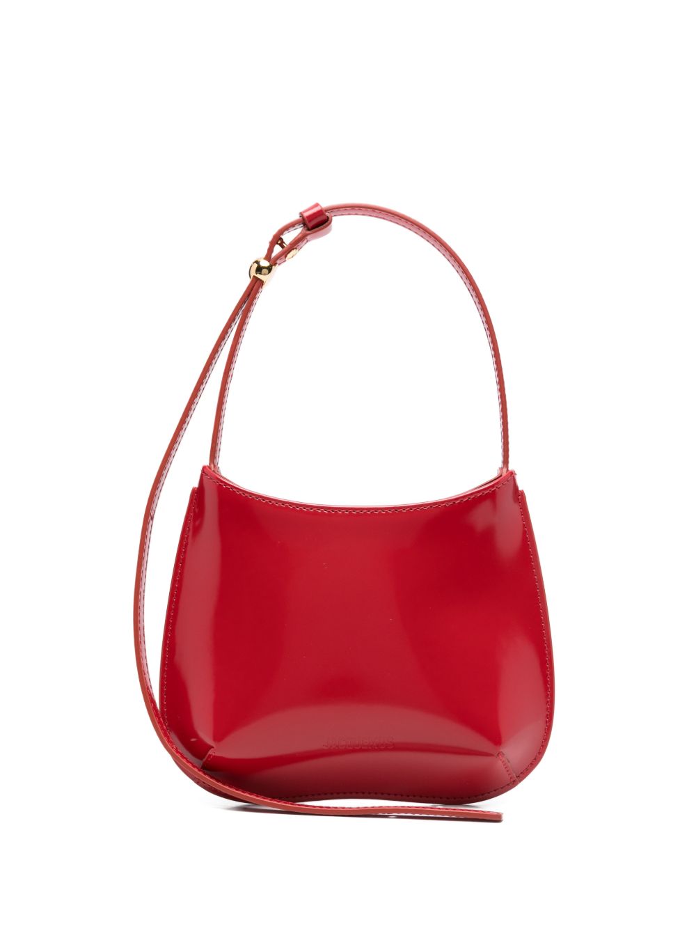 JACQUEMUS Le Petit Bisou Shoulder Bag Red