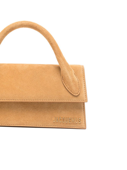 JACQUEMUS Le Chiquito Long Leather Bag Camel