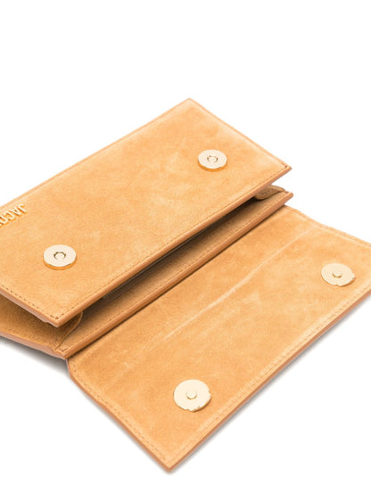 JACQUEMUS Le Chiquito Long Leather Bag Camel