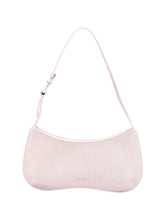 JACQUEMUS Le Bisou Leather Shoulder Bag Pink