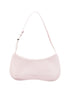 JACQUEMUS Le Bisou Leather Shoulder Bag Pink
