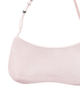 JACQUEMUS Le Bisou Leather Shoulder Bag Pink