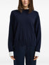 Semicouture Silk Blend Sweater Blue