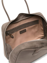 Emporio Armani Shoulder Bag Leather Minimal Dove Grey dove grey