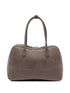 Emporio Armani Shoulder Bag Leather Minimal Dove Grey dove grey