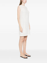 Fabiana Filippi Knitted Sequin Mini Dress White White