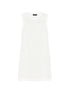 Fabiana Filippi Knitted Sequin Mini Dress White White