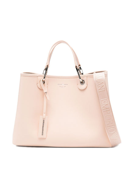 Emporio Armani Medium Top Handle Shopper Powder