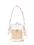 Dolce & Gabbana Capri Rafia Bucket Bag Beige