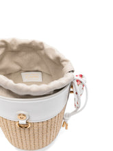 Dolce & Gabbana Capri Rafia Bucket Bag Beige