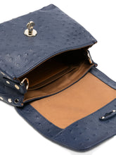 Zanellato Postina Baby Calf Leather Bag Blue