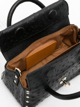 Zanellato Baby Docca Leather Handbag Black