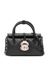 Zanellato Baby Docca Leather Handbag Black