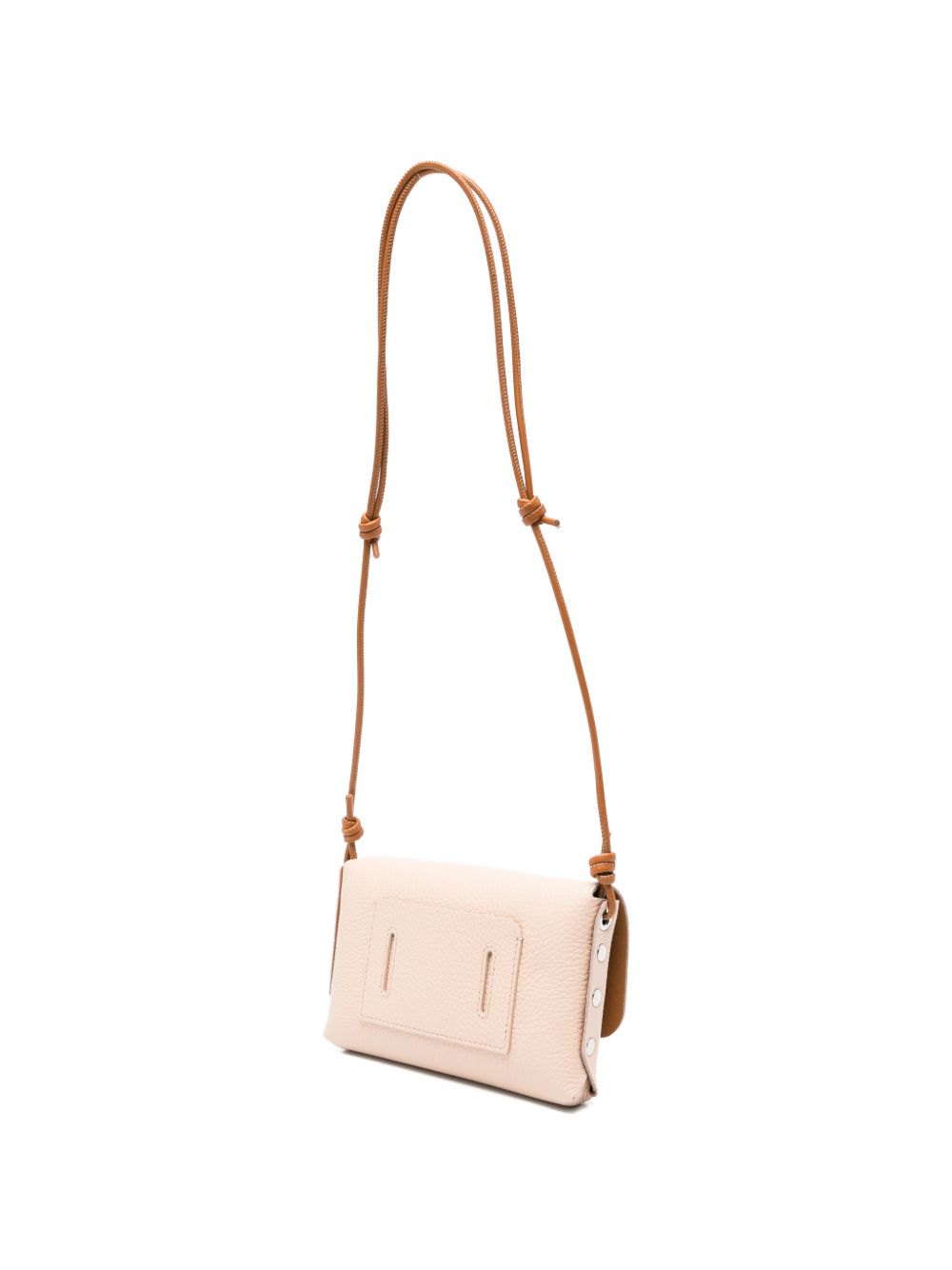 Zanellato Lettera Daily Leather Clutch Pink