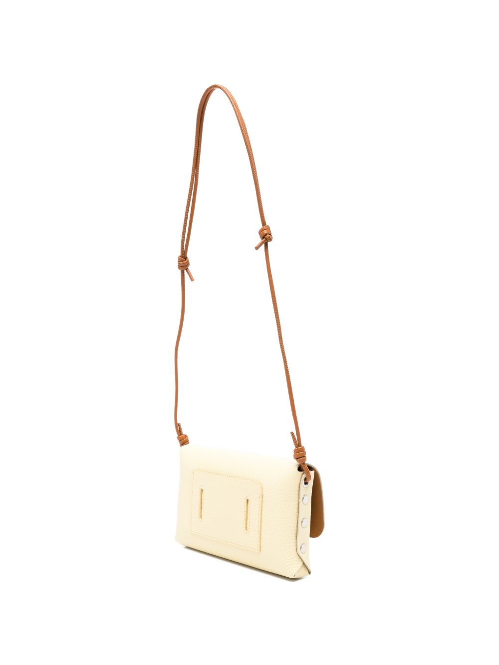 Zanellato Lettera Daily Leather Clutch Yellow