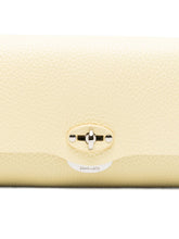 Zanellato Lettera Daily Leather Clutch Yellow