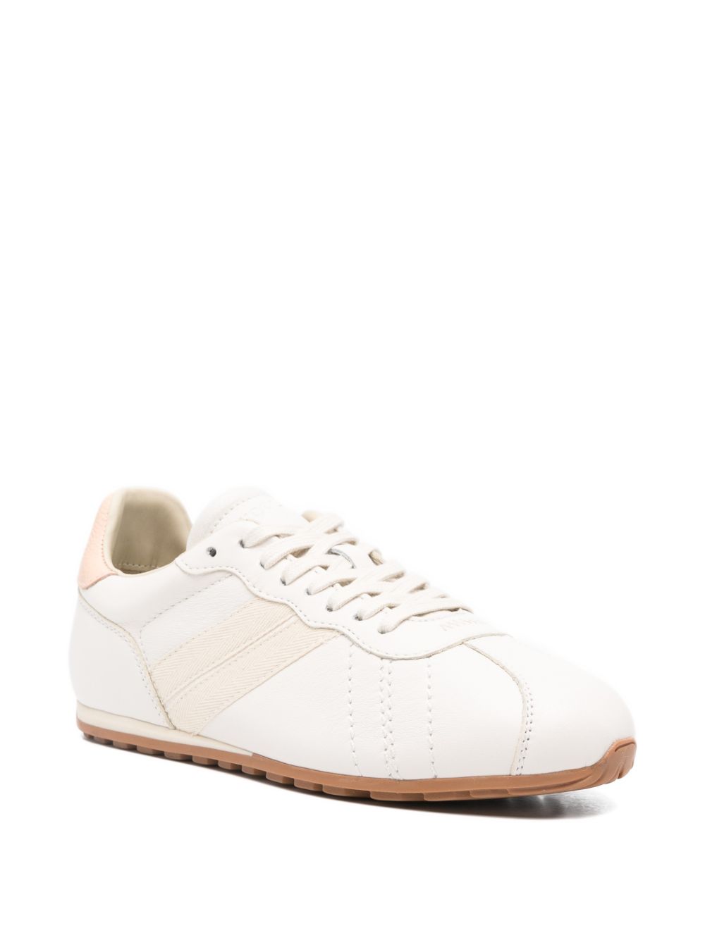 Woolrich Flat Calf Leather Sneakers White