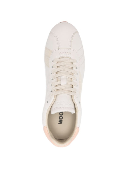 Woolrich Flat Calf Leather Sneakers White
