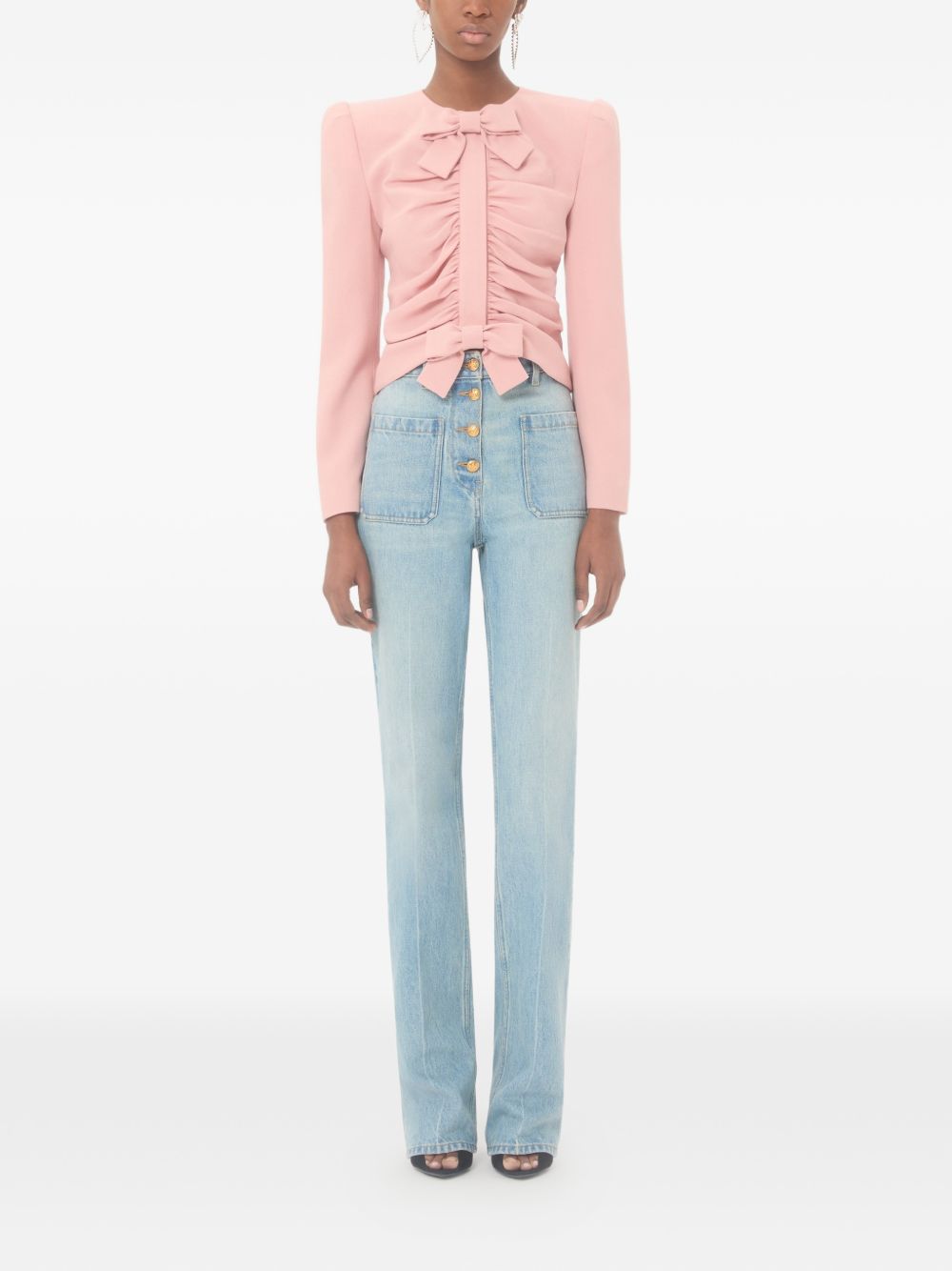 Valentino Denim cotton jeans LIGHT BLUE