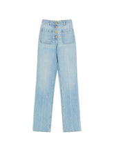 Valentino Denim cotton jeans LIGHT BLUE