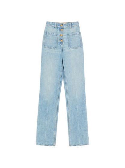 Valentino Denim cotton jeans LIGHT BLUE