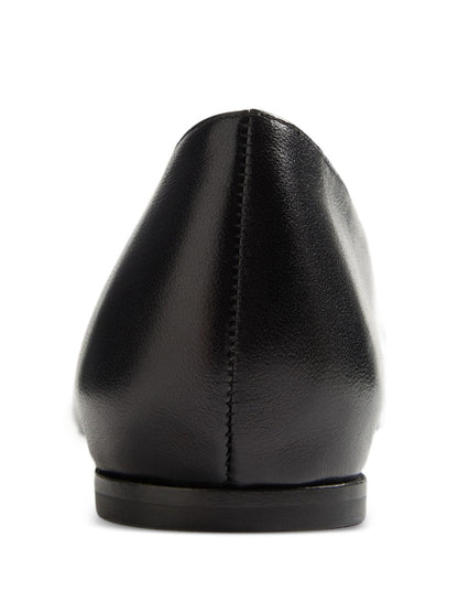 Valentino Garavani VLogo Signature leather ballets BLACK