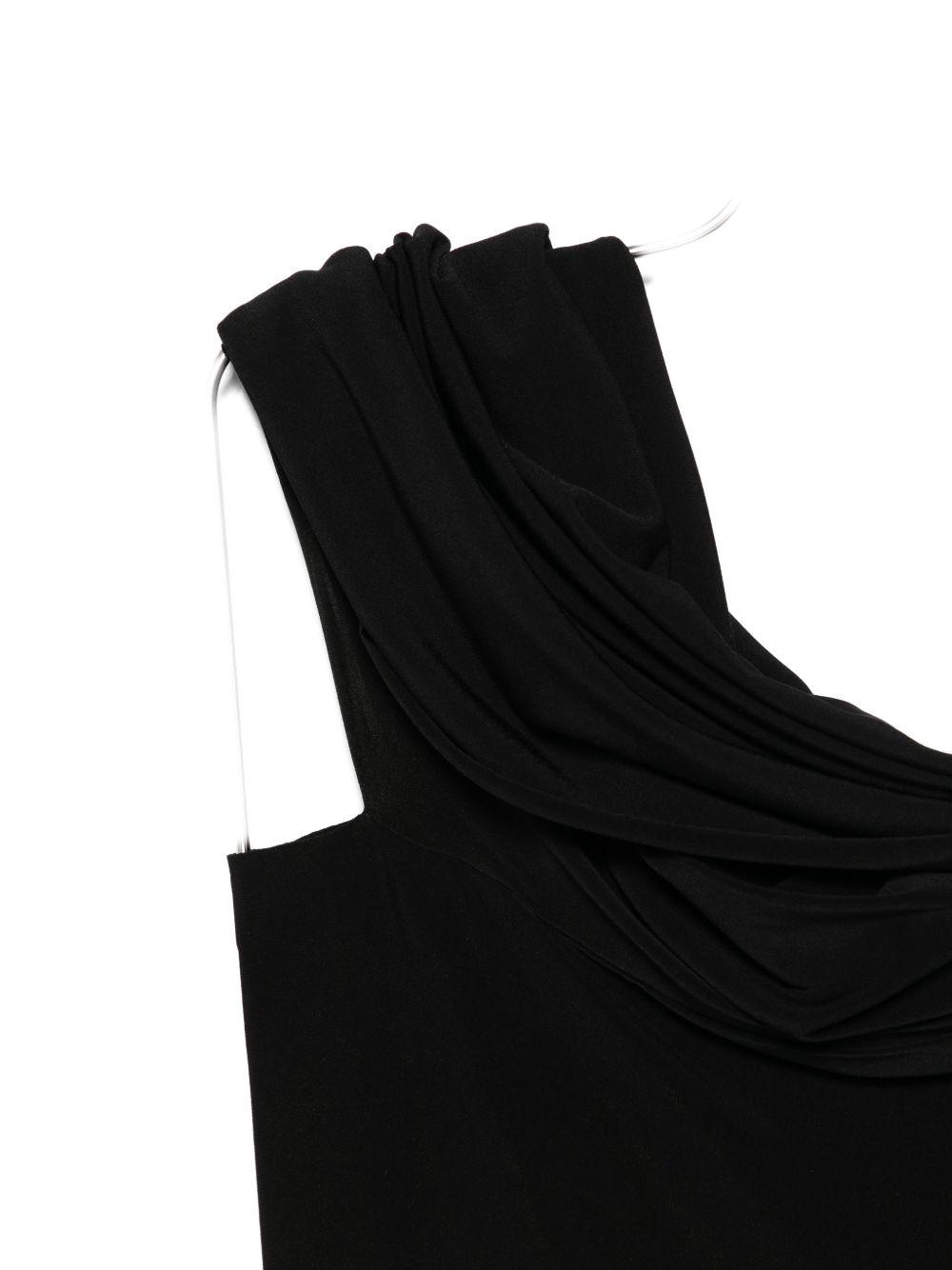 Norma Kamali Offshoulder Fitted Bodysuit Black