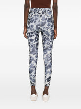 Adidas By Stella McCartney Animal Print 7/8 Leggings BLACK