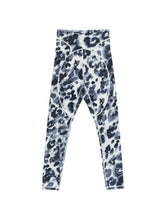 Adidas By Stella McCartney Animal Print 7/8 Leggings BLACK